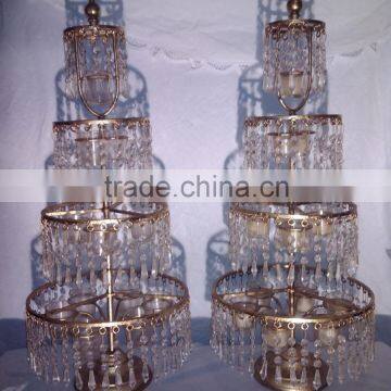 julai Wedding decoration supplies crystal pillar