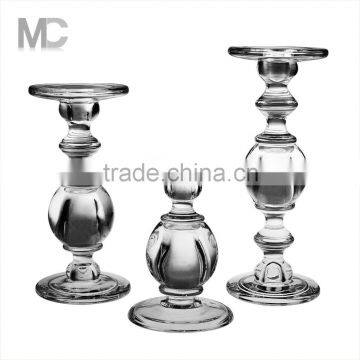 Wholesale Long-stemmed Tall Crystal Glass Candle Holder