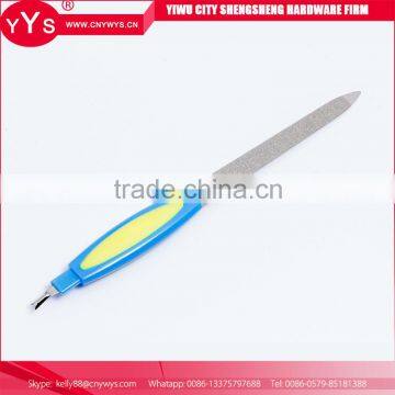 Wholesale China products glass nail file , flower printing , diamond nail file