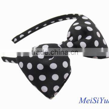 Mickey Hair Bows/Black Bows With White Dots/Red Bows With White Dots Bows