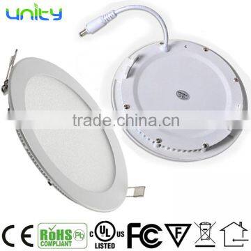 China Factory Surface Mounted Ultra Thin Round LED Panel 18w