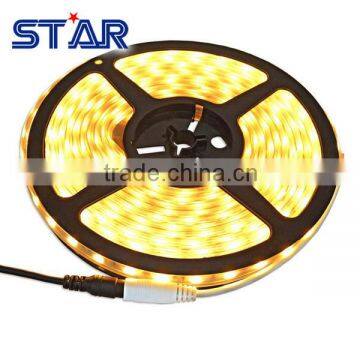 SMD 5050 60led/m warm white flexible led strip with silicon tube cover waterproof IP66