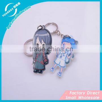 Hot sales of new fashion DIY acrylic keychain
