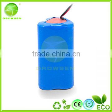 3S1P INR18650 1C Discharge Rate 11.1v li-ion 2000mah 18650 battery pack