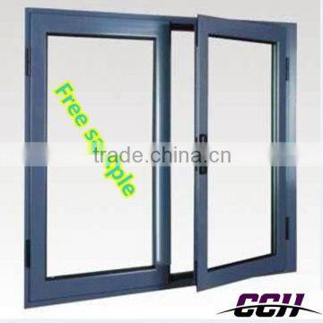 China factory's cheap house windows for sale of aluminium casement windows with mosquito net