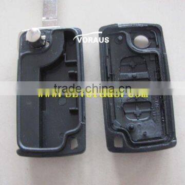 Flip Key Shell for Citroen 3 Button Remote Key (without Battery Clamp, Light Button) photo-4
