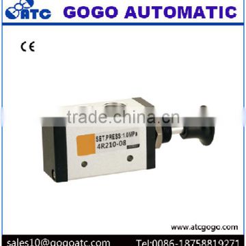 4R210-08 3R210-08 5 way 3 ways pneumatic hand valve