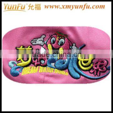 Fashion Cartoon Embroidery designs on cap