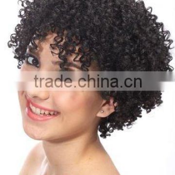 Synthetic afro curly hair wigs for african black women