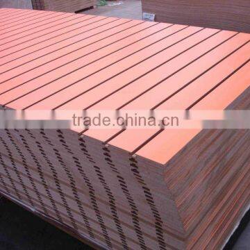 hot sold slotted mdf with grooves