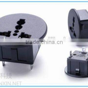 New products 2016 electrical outlet multiple socket 13A universal UPS output socket Industrial socket, round type