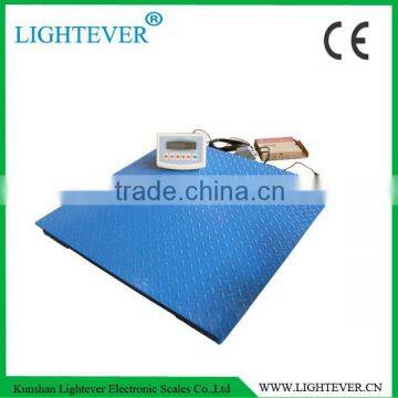 5000kg checker plate floor scale
