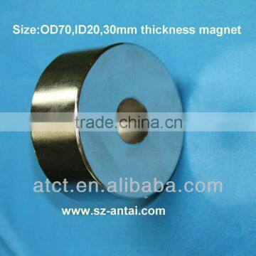 Neodymium Magnet Cylinder with a Center Hole UH Series Magnets