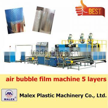 MX-B100FA bubble film making machine with laminating function from Malex