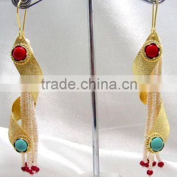 Long Hook Earrings