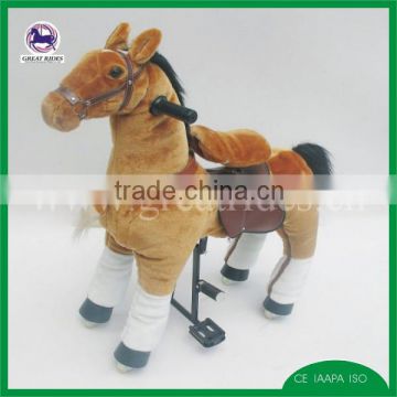 adult ride on toys walking pony toy