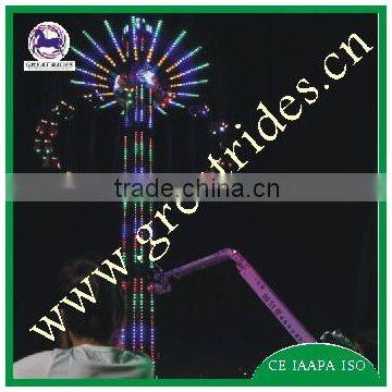 Hot Selling Outdoor Amusement Rides Rotary Free Fall Flying Tower photo-6