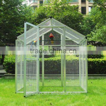 Large Garden Animal Cage Aluminum Bird Cage