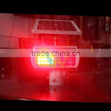 Malaysia Best Seller Road Safety Solar Flashing Warning Light 4 Pics Moduels