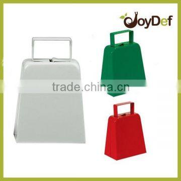 2016 popular new design multicolor Basic Cow Bell Promotional Cowbell