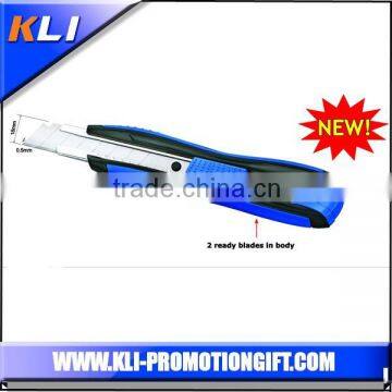 blue plastic cutter knife snap off electric utility knife