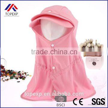 Polyester Sun Cap Lady Duarable Summer Hat