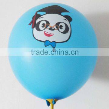 2016 Most Popular Logo printing Helium Balloon/printed round balloon