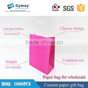 Wholesale brow paper bag for food , bread packaging paper bags