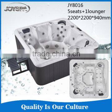 Combo Massage(Air&Whirlpool)Massage Type and acrylic Material outdoor spa tub