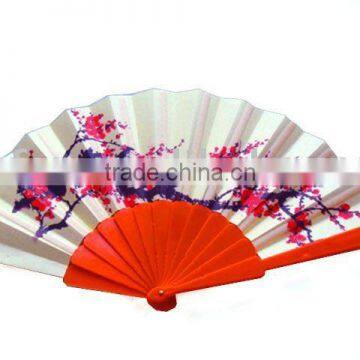 promotion craft hand plastic fan