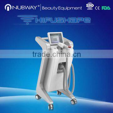 NUBWAY newest body slimming machine verticl HIFUSHAPE/high intensity focused ultrasound