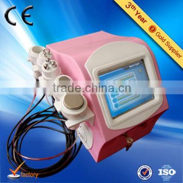 2016 Hot 5 treatment handles vacuum cavitation facial ultrasonic machine