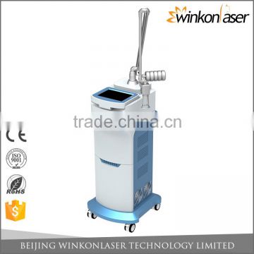 10MHz CE Certification High Quality Powerful 50w Carboxytherapy Rf Laser Device Equipment Co2 Fractional Laser Face Whitening Vascular Lesions Removal