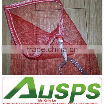 PE Leno Mesh Bag With Drawstring