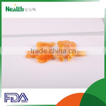 Natural and healthy dried fruit tasty dried yellow peach