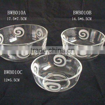 Glass Bowl Set