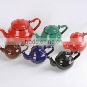 Enamel tea pot P2311