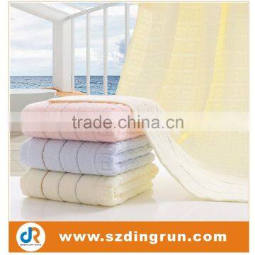 High quality 100% cotton jacquard bath towel for promotion
