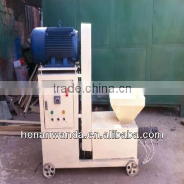 homemade wisely used fuel hydraulic biomass briquette press machine