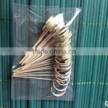 Innovative Disposable Bamboo Fruits Knotted Skewers