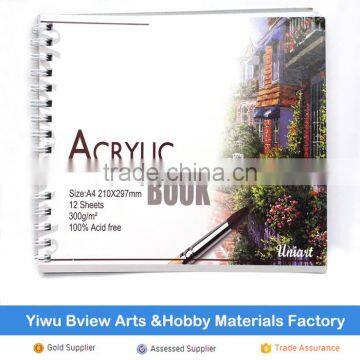 profession cheap acrylic drawing color pad