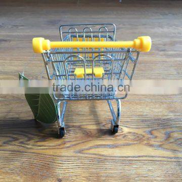 Hot Sell Shopping Cart Toy Mini Supermarket Handcart Mini Storge Basket photo-4