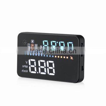 A3 3.5 Inch GPS Car HUD Head up Display Windshield Projection GPS photo-3