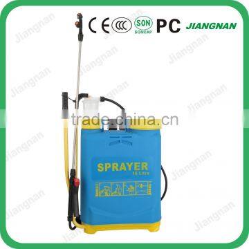 16L pesticide hand pump knapsack sprayer for garden