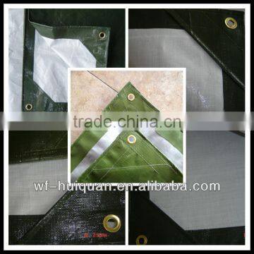 Various colors polyester tarpaulin for transportation and storage