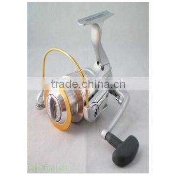 CNC machine cut grip super durable bail system metal body spinning reel