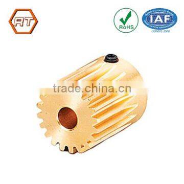 small brass gears