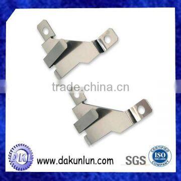 Stainless steel battery spring contacts