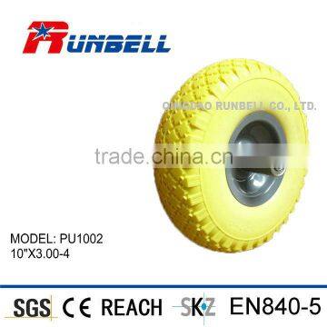 3.00-4 FLAT FREE PU FOAM WHEELS