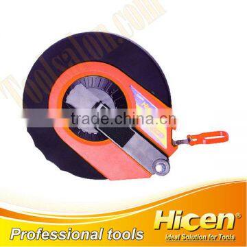 10M Co-mould Rubber Case Fiberglass Measuring Tape